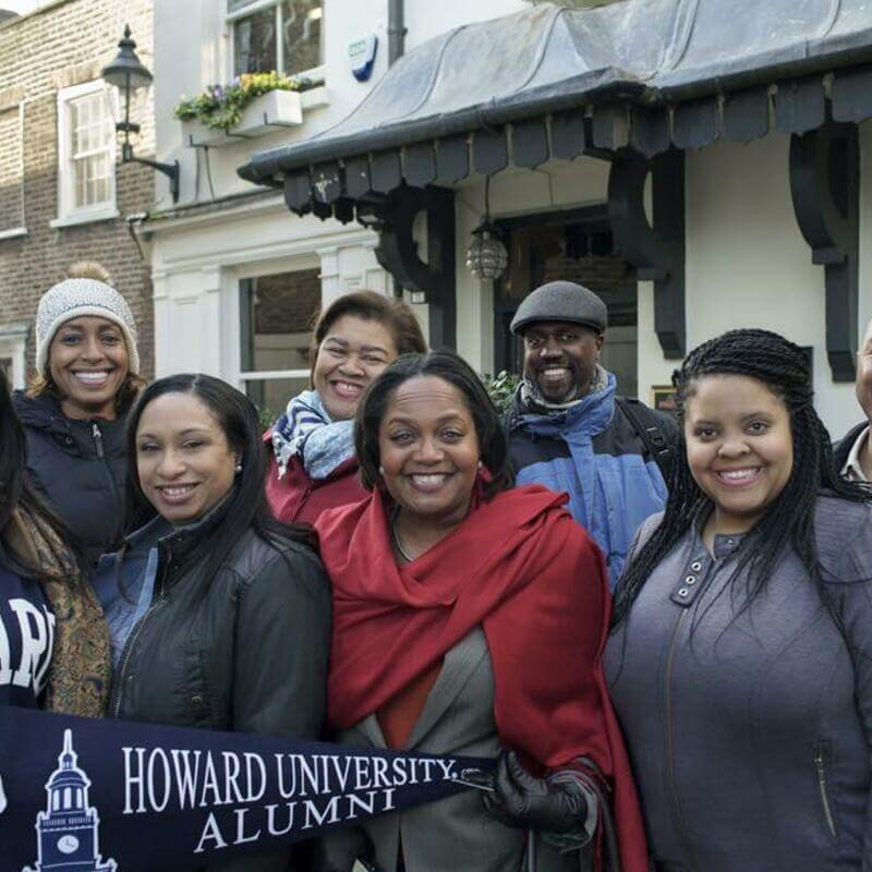 HUAC London members posing for a group photo