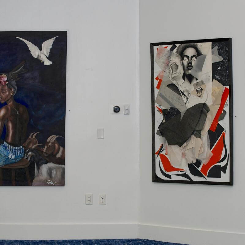 Art up for display