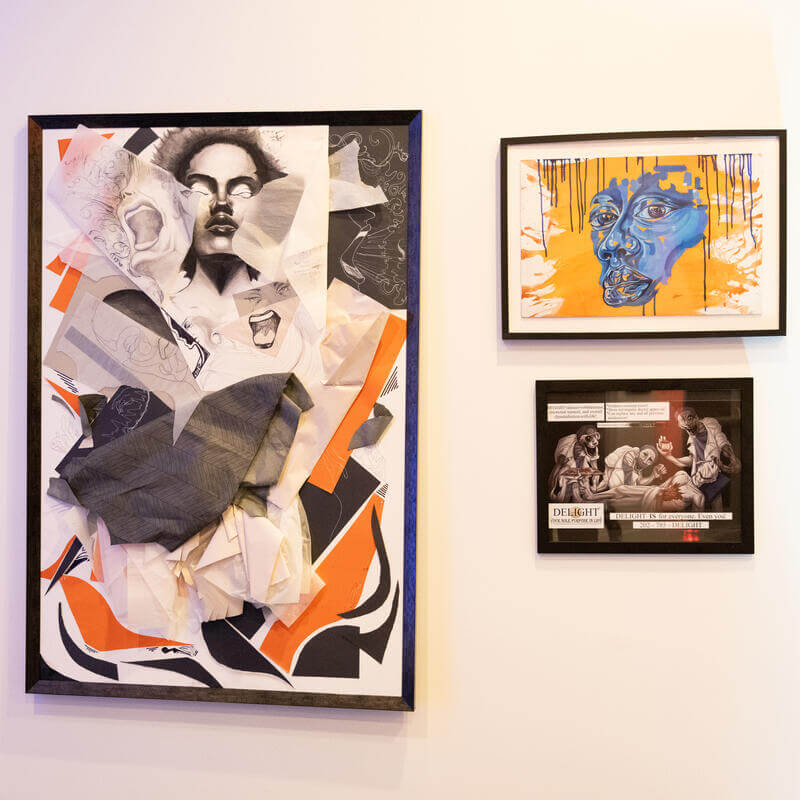 Art on the wall