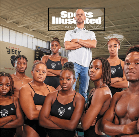 HU Swimming team photo