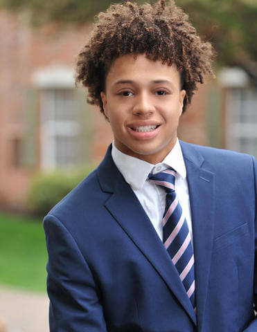 headshot of Jordan Atkins, freshman, Class of 2027, School of Business