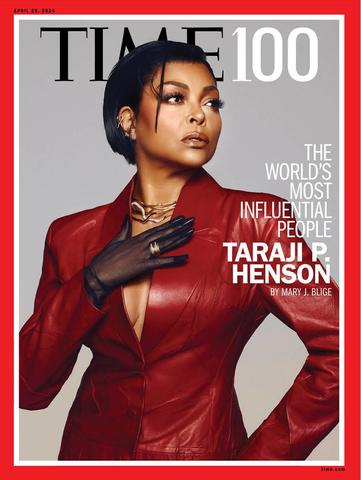 Taraji Times Mag cover