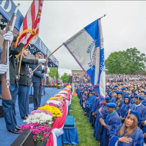 Howard reunion class at Commencement