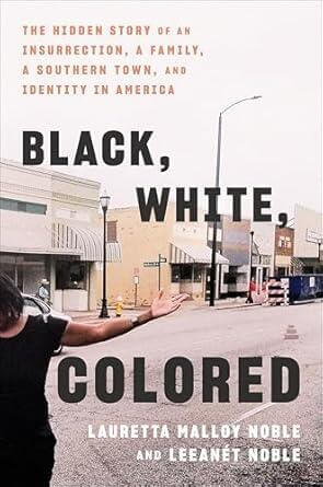Black, White, Colored book cover