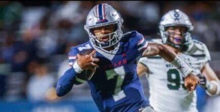 Howard player running with ball