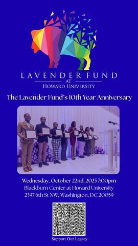 Lavender Fund flyer