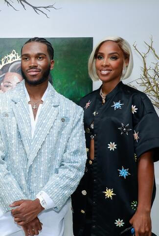 Jordan Toombs and Kelly Rowland