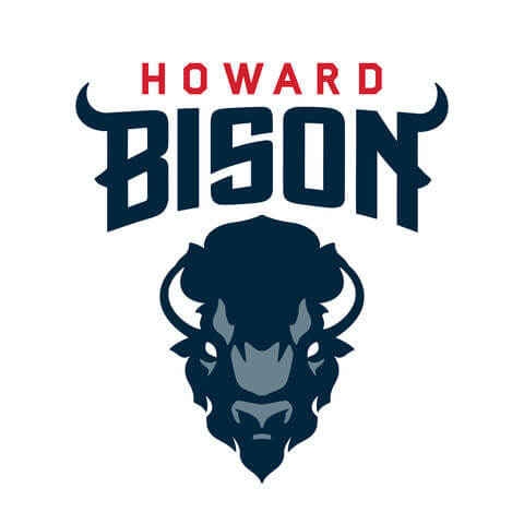 Howard Bison logo