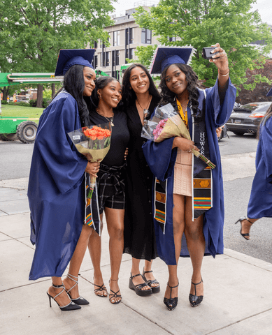 Graduates celebrating